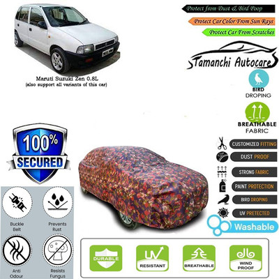 Tamanchi Autocare Car Cover For Maruti Suzuki Zen 0.8L(Multicolor)