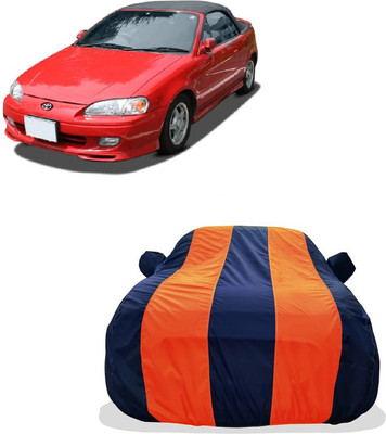 Tricway Car Cover For Toyota Cynos (With Mirror Pockets)(Orange)