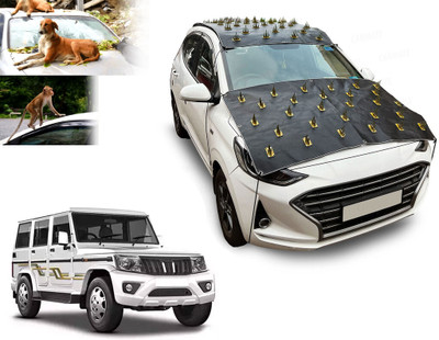 AUTO PEARL Car Cover For Mahindra Bolero (Without Mirror Pockets)(Black)
