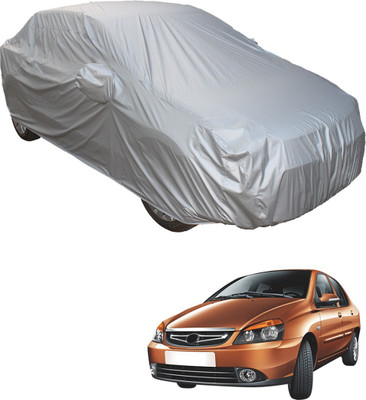 SS FOR YOUR SMART NEEDS Car Cover For Tata Indigo CS (With Mirror Pockets)(Silver)