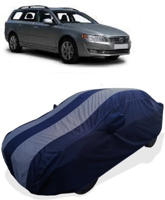 Coxtor Car Cover For Volvo V70 D2 115 BHP ES (With Mirror Pockets)(Grey)