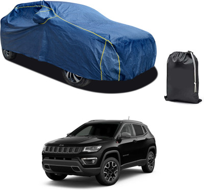 CODOKI Car Cover For Jeep Compass Trailhawk 4x4 Diesel (With Mirror Pockets)(Blue, For 2019, 2020, 2021, 2022, 2023 Models)
