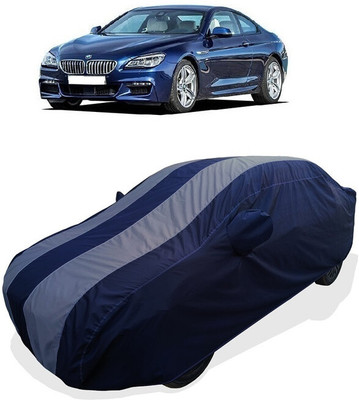 Coxtor Car Cover For BMW 6 Series 640i Coupe (With Mirror Pockets)(Grey)