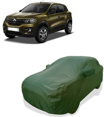Tricway Car Cover For Renault Kwid 1.0 RXT Optional (With Mirror Pockets)(Green)