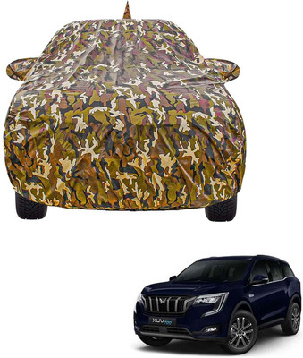 COSMOGEAR Car Cover For Mahindra XUV 700 (With Mirror Pockets)(Brown, For 2021, 2022, 2023, 2024, 2025 Models)