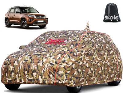 FAMEXON Car Cover For Toyota Urban Cruiser (With Mirror Pockets)(Multicolor)