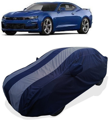 Coxtor Car Cover For Chevrolet Camaro 3.6L (With Mirror Pockets)(Grey)