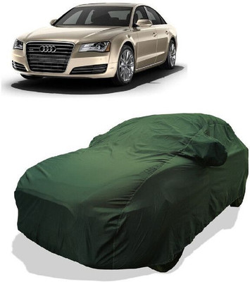 QLAX Car Cover For Maruti A8 L 60 TDI Quattro (With Mirror Pockets)(Gold)