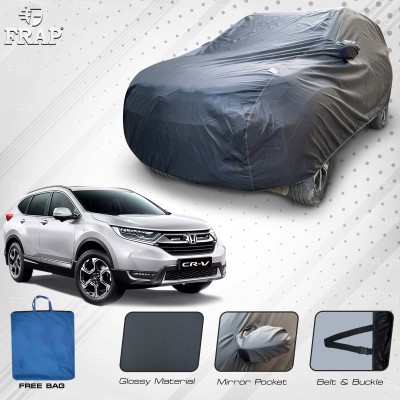 Frap Car Cover For Honda CR-V, CR-V 2WD Diesel, CR V 2.0L 2WD MT (With Mirror Pockets)(Grey)