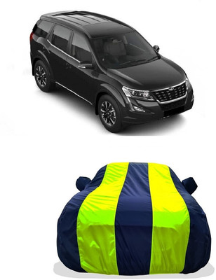 Tricway Car Cover For Mahindra XUV500 W11 Option Diesel (With Mirror Pockets)(Yellow)