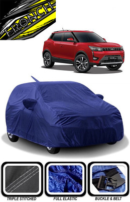 FRONCH Car Cover For Mahindra XUV 300 (With Mirror Pockets)(Blue)