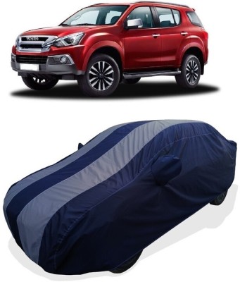 Coxtor Car Cover For Isuzu MU-X (With Mirror Pockets)(Grey)