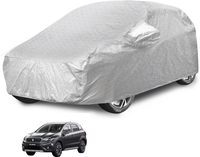 Caronix Car Cover For Maruti S-Cross (With Mirror Pockets)(Silver)