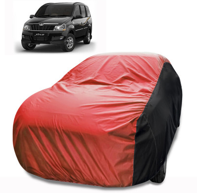 MoTRoX Car Cover For Mahindra Xylo (Without Mirror Pockets)(Red, Black)