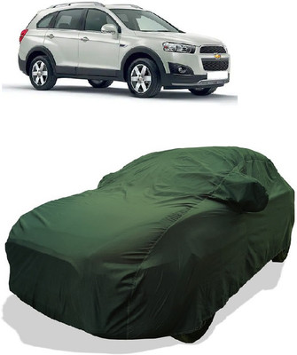 Coxtor Car Cover For Chevrolet Captiva LT-LTZ 2 (With Mirror Pockets)(Gold)