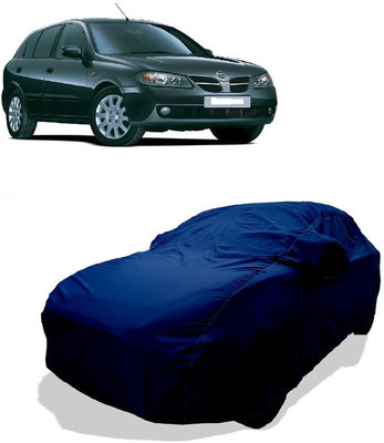 Coxtor Car Cover For Nissan Almera 1.8 SVE (With Mirror Pockets)(Green)