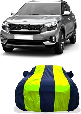 Tricway Car Cover For Kia Seltos HTK Plus 1.5 (With Mirror Pockets)(Yellow)