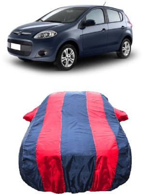 Wegather Car Cover For Fiat Palio D (With Mirror Pockets)(Red)