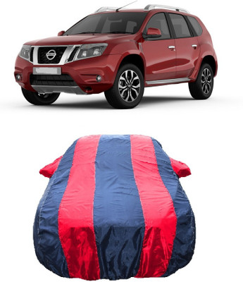 Wegather Car Cover For Nissan Terrano Nissan Terrano XL P Petrol (With Mirror Pockets)(Red)
