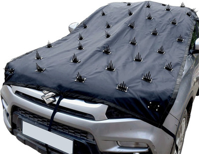 AGH Car Cover For Universal For Sedan Universal For SUV (Without Mirror Pockets)(Grey)