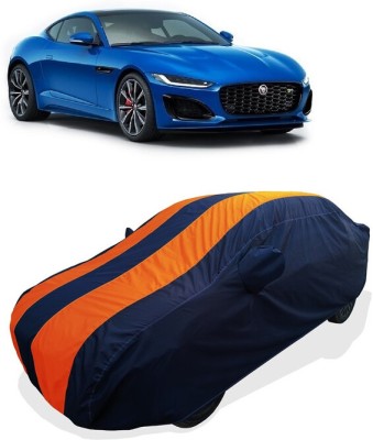 Coxtor Car Cover For Jaguar F-Type 5.0 Coupe R Petrol (With Mirror Pockets)(Orange)