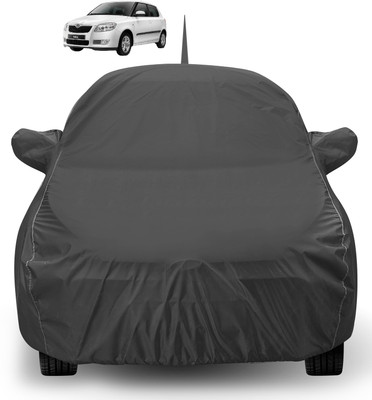 Euro Care Car Cover For Skoda Fabia (Without Mirror Pockets)(Grey)