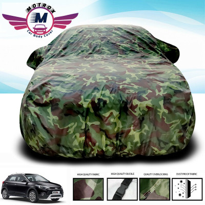 MoTRoX Car Cover For Hyundai i20 Active (Without Mirror Pockets)(Green)