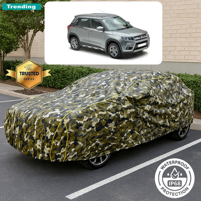 PAGORA Car Cover For Maruti Grand Vitara ZDi Plus (With Mirror Pockets)(Multicolor)