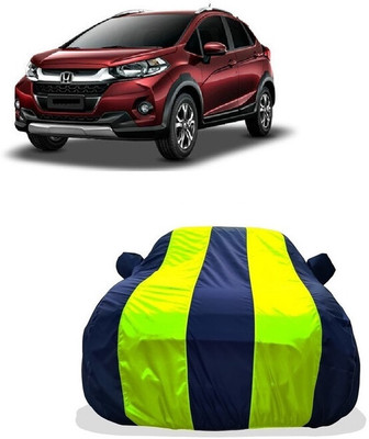 Tricway Car Cover For Honda WRV Edge Edition i-DTEC S Diesel (With Mirror Pockets)(Yellow)