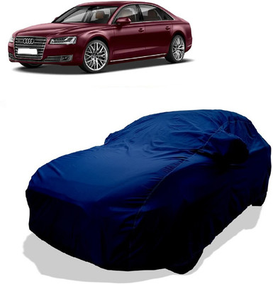 Coxtor Car Cover For Audi A8 L 50 TDI Quattro Premium Plus (With Mirror Pockets)(Green)