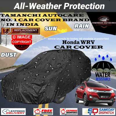 Tamanchi Autocare Car Cover For Honda WRV(Black)