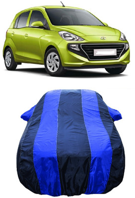 Wegather Car Cover For Hyundai Santro Sportz AMT Petrol (With Mirror Pockets)(Blue)