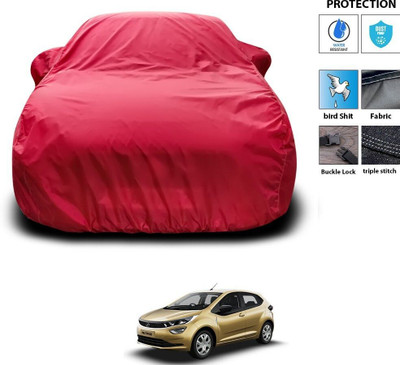 GOSHIV-car and bike accessories Car Cover For Tata Altroz (With Mirror Pockets)(Maroon)