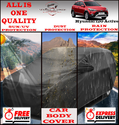 Tamanchi Autocare Car Cover For Hyundai i20 Active(Grey)