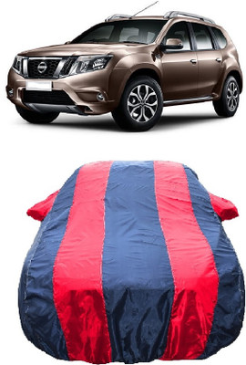 Wegather Car Cover For Nissan Terrano (With Mirror Pockets)(Red)