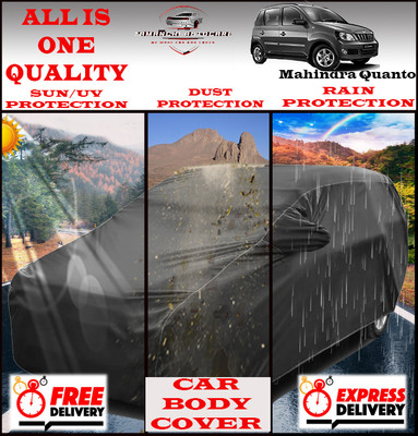 Tamanchi Autocare Car Cover For Mahindra Quanto(Grey)