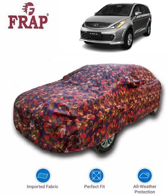 Frap Car Cover For Tata Aria (With Mirror Pockets)(Multicolor)