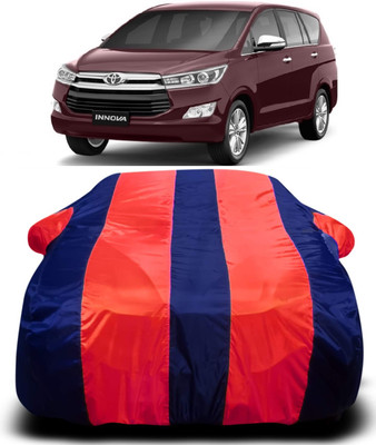 AXLOZ Car Cover For Toyota Innova Crysta (With Mirror Pockets)(Multicolor)
