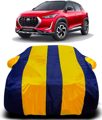 AXLOZ Car Cover For Nissan Magnite (With Mirror Pockets)(Multicolor)