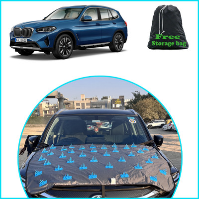 FAMEXON Car Cover For BMW X3 (Without Mirror Pockets)(Grey)