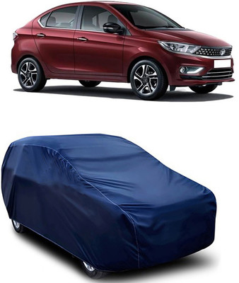 MoTRoX Car Cover For Tata Tigor (Without Mirror Pockets)(Blue)