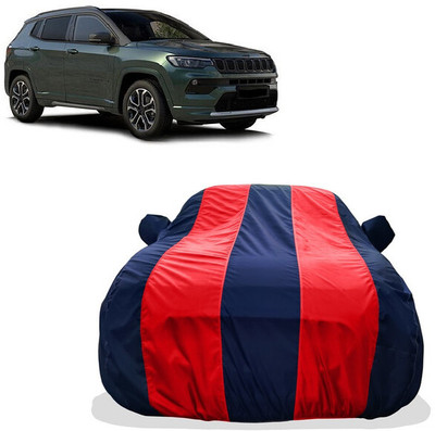 Tricway Car Cover For Jeep Compass 2.0 Longitude AT Diesel (With Mirror Pockets)(Red)