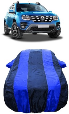 Wegather Car Cover For Renault Duster (With Mirror Pockets)(Blue)