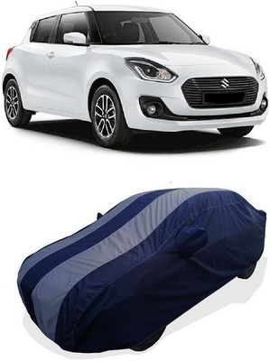 QLAX Car Cover For Maruti Swift AMT ZDI (With Mirror Pockets)(Grey)