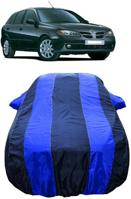 Wegather Car Cover For Nissan Almera 1.8 SVE (With Mirror Pockets)(Blue)