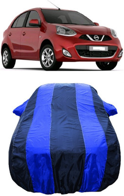 Wegather Car Cover For Nissan Micra 1.5L (With Mirror Pockets)(Blue)