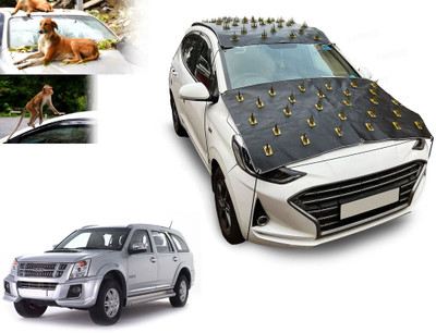 AUTO PEARL Car Cover For Isuzu MU-7 (Without Mirror Pockets)(Black)