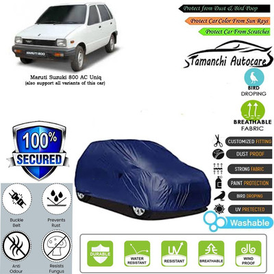 Tamanchi Autocare Car Cover For Maruti Suzuki 800 AC Uniq(Blue)