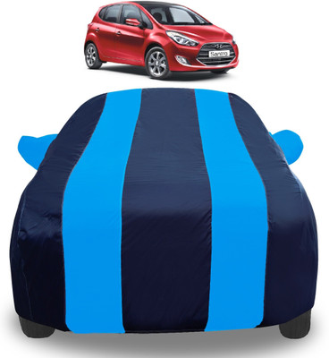 Amanzo Car Cover For Hyundai Santro Xing (With Mirror Pockets)(Blue)