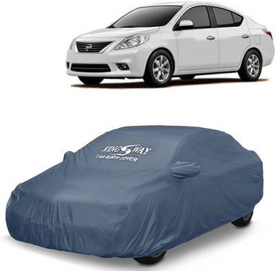 Kingsway Car Cover For Nissan Sunny (With Mirror Pockets)(Grey, For 2011, 2012, 2013, 2014 Models)